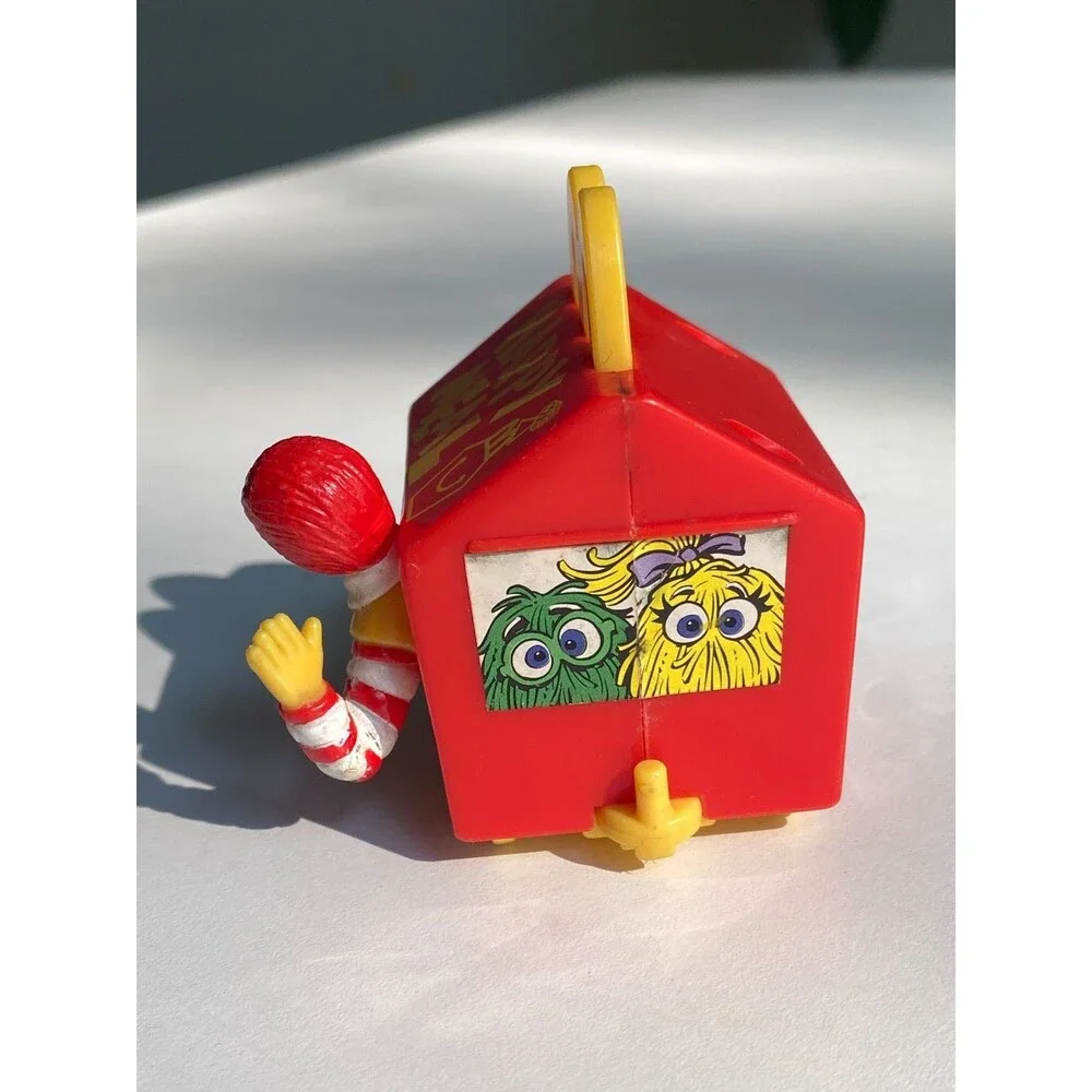 Vintage McDonalds Happy Meal 1994 Happy Meal Box Train Car with Ronald McDonald
